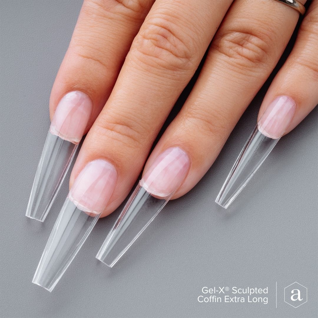 Gel-X® Sculpted Coffin Extra Long Box of Tips - Pro (420pcs)