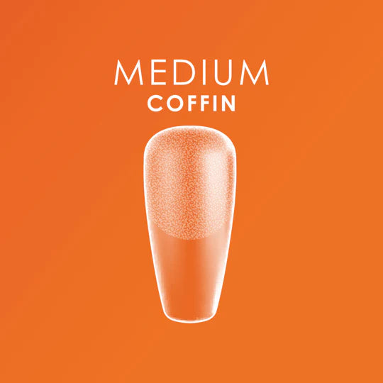 Soft Gel Tips 550 Count - Coffin
