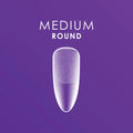 Soft Gel Tips 550 Count - Round Medium